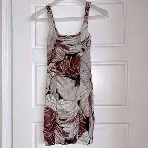 Aritzia Wilfred - floral mini dress